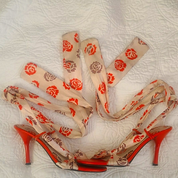 Dollhouse Shoes - COPY - Dollhouse Lace up- Ankle/Leg Wrap Low Heels